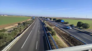 Autovía A62.