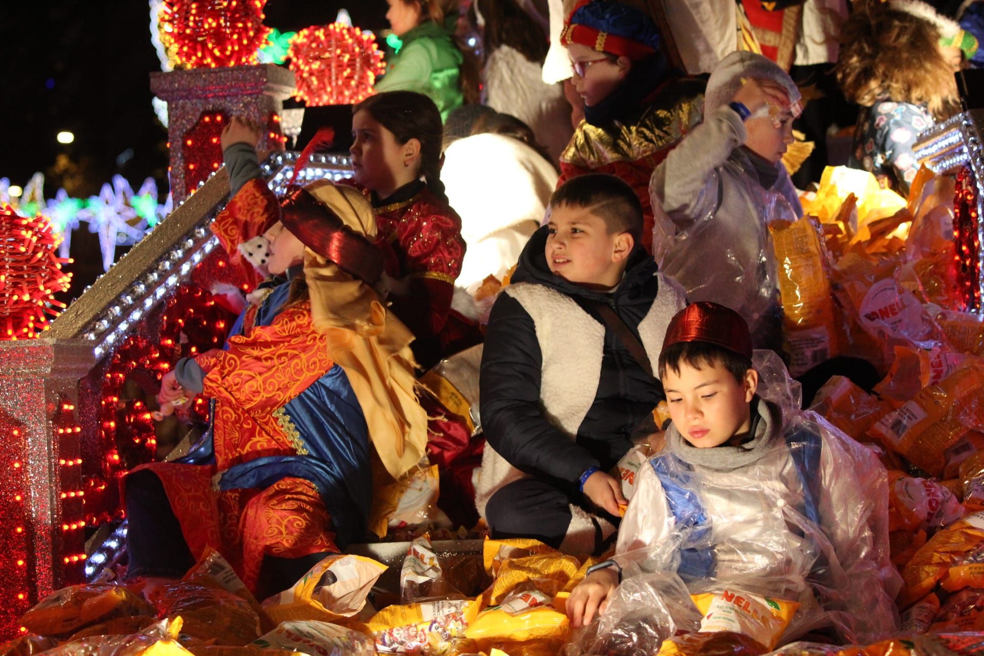 Ambiente en la Cabalgata de Reyes 2025