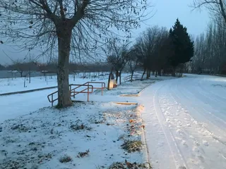 Nieve en Alba de Tormes