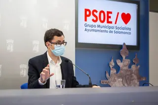 José Luis Mateos, portavoz de Grupo Municipal Socialista. Foto GMS