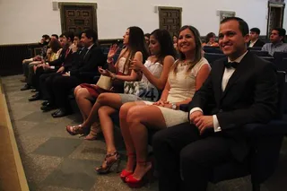 Jornada de ceremonias fin de máster en la Pontificia