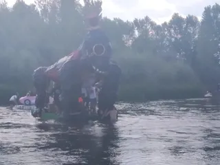 Bajada del tormes sobre OFNIS en Huerta