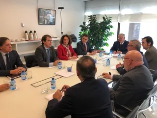 Reunión Mañueco Guirao