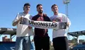 Retu, Antonio Paz y Mikel Serrano.