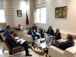 Rey reunión Marruecos