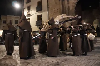 Procesión de la Hermandad Franciscana del Santísimo Cristo de la Humildad