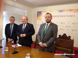 Jaime Cabeza, Enrique Cabero y Wilfredo Sanguineti