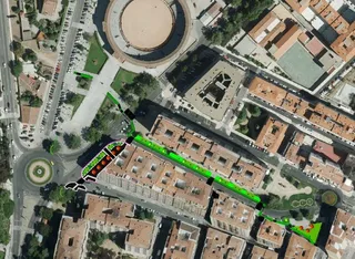 Proyecto del carril bici de Alfonso VI