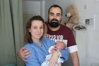 Lucía, primer bebé de 2019