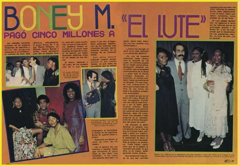 Reportaje de la revista Pronto de enero de 1980