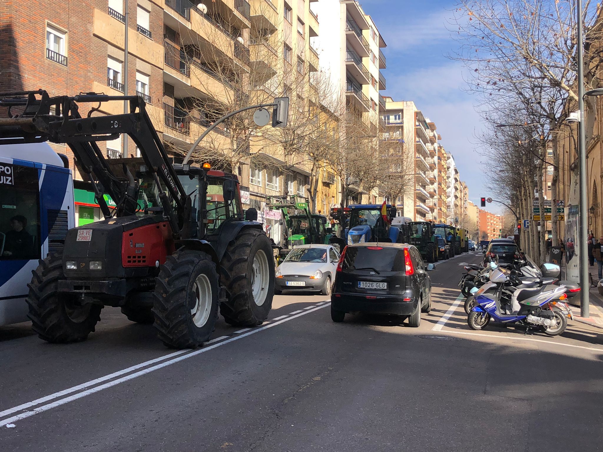 Tractorada por María Auxiliadora este martes