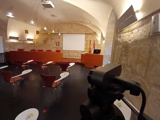 Aula híbrida de la UPSA
