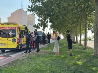 Atropello en Salamanca, en la salida a Villamayor por Pizarrales