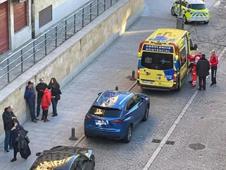 Accidente múltiple en la cuesta de San Blas (1)