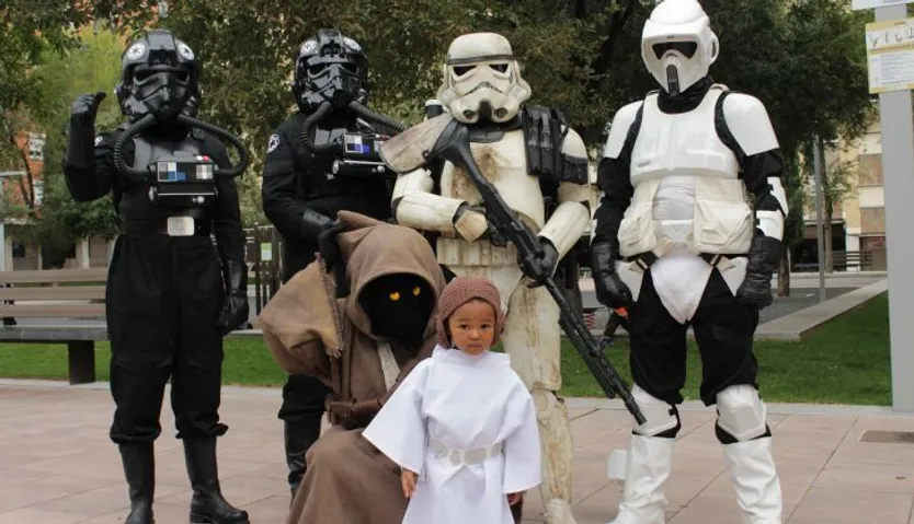 La Legión 501 de Star Wars, presente en el mercadillo solidario de Garrido Conrtigo
