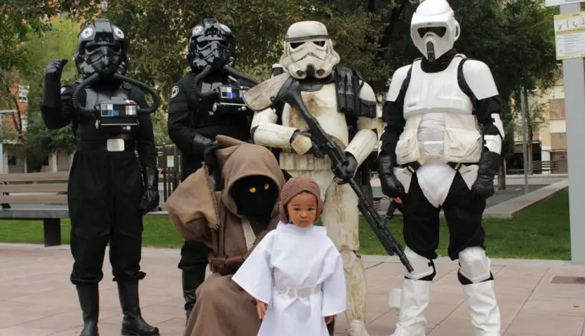 La Legión 501 de Star Wars, presente en el mercadillo solidario de Garrido Conrtigo