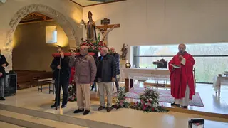 Santa Marta Misa en honor de San Blas