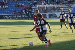 Losada, en el partido amistoso ante el Alcorcón | FOTO JUANES
