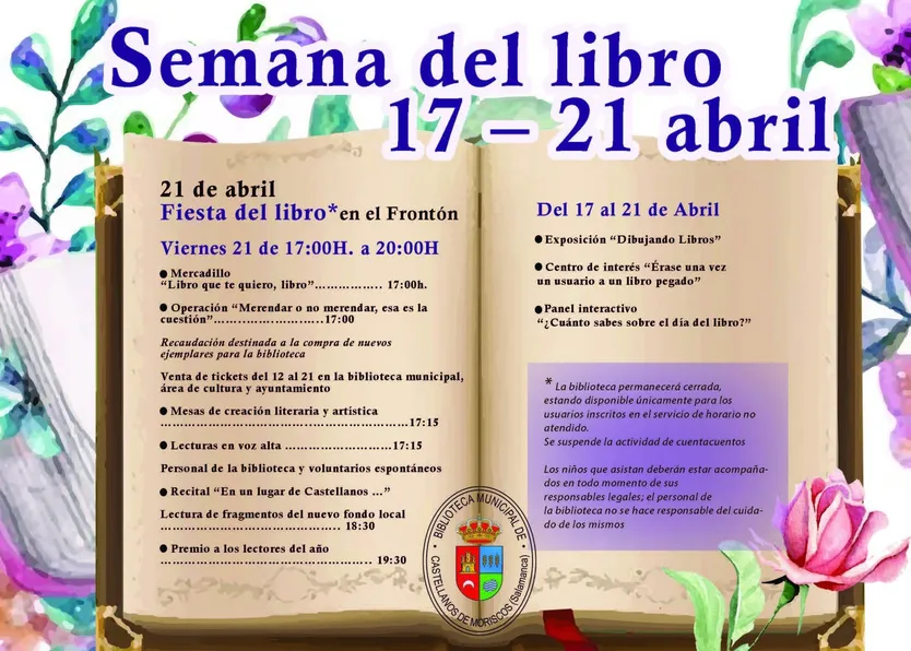 Semana del libro Castellanos de Moriscos