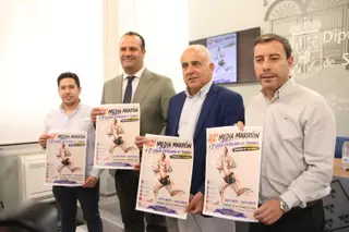 Imagen de la presentación de la 42 edición de la Media Maratón Diputación de Salamanca