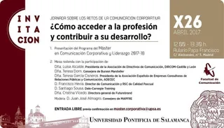 La UPSA presenta en Madrid el Máster Universitario en Comunicación Corporativa y Liderazgo