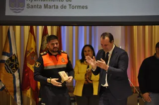 El equipo de Protección Civil de Santa Marta es homenajeado en su 25 cumpleaños
