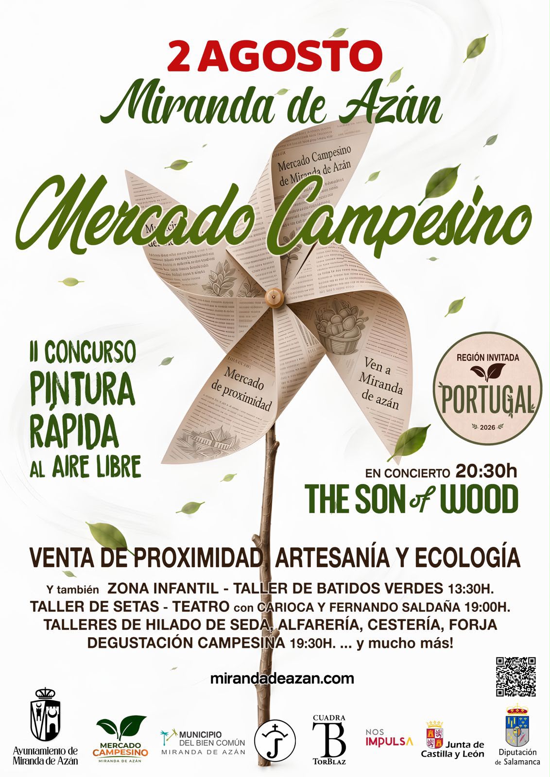 Cartel Mercado Campesino Miranda De Az&aacute;n