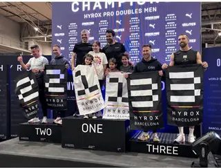 Javier Martín del Molino, en el Campeonato del Mundo de Hyrox