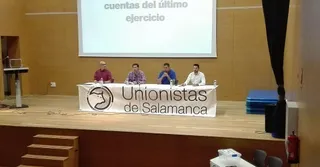 Los socios de Unionistas votan sí a la utilización secundaria del nombre y escudo de la UDS en sus equipaciones