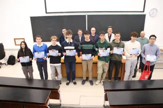 La Facultad de Ciencias entrega los premios de la Olimpiada Matemática