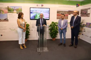 presentación de el proyecto CO-HABITAT para la reforma del Recinto Ferial de la Diputación