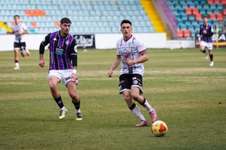 Miguel Serrano, ante el Valladolid Promesas | Mateo G.J.