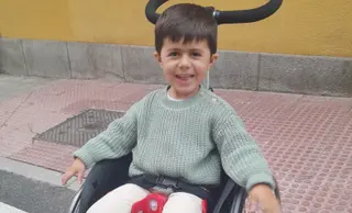 Lucas, el pequeño de Linares de Riofrío