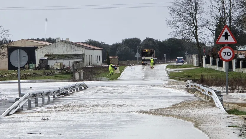 DSA 310, Carretera de Matilla inundada (2)