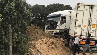 Accidente en Tamames