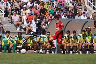Raúl Beneit, en el choque ante el Linares | FOTO SALAMANCA24HORAS.COM