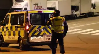 Policía Local en la avenida de los Agustinos Recoletos | Salamanca24horas