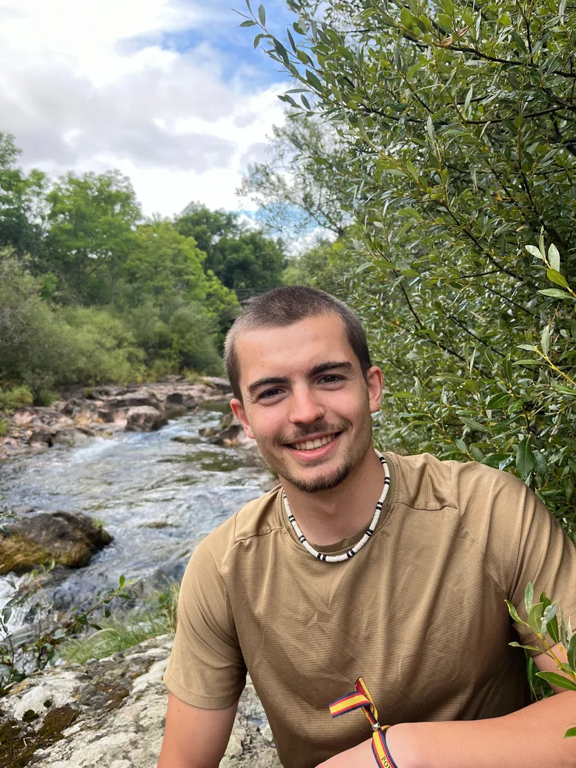 Daniel en su viaje a Flandes de Erasmus