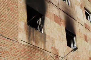 Incendio en la antigua residencia San Juan de Dios. Fotos Carlos H. G. (8)