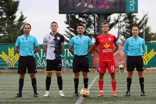 Capitanes UD Santa Marta - Unionistas B | FOTO UD SANTA MARTA