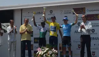 Enrique Sánchez Guijo, en la Vuelta a Zamora | FOTO ZAMORA24HORAS.COM