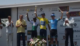 Enrique Sánchez Guijo, en la Vuelta a Zamora | FOTO ZAMORA24HORAS.COM