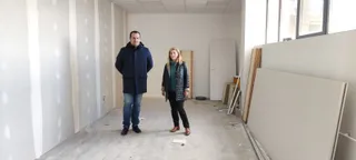 Obras en el Centro de Adultos