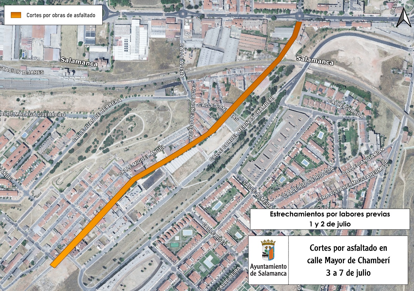 Cortes De Trafico Mayor De Chamberi