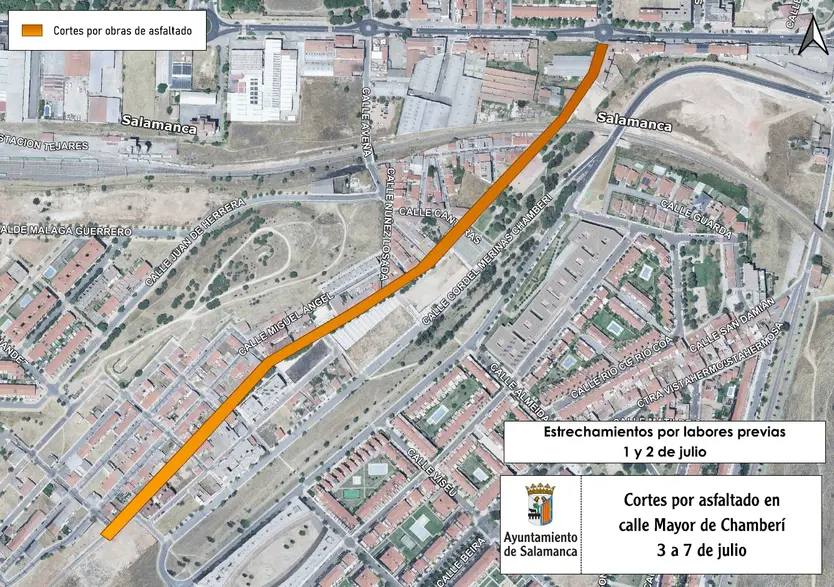 Cortes De Trafico Mayor De Chamberi