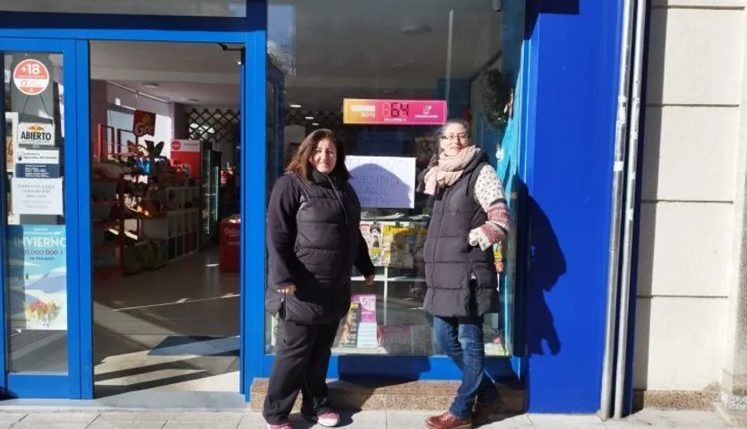 La Tahona de la Suerte. Administración de la avenida Federico Anaya, 19 que ha repartido un Primer Premio de