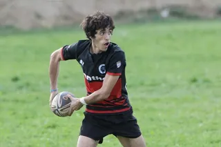 Un jugador del Salamanca Rugby Club / FOTO SALAMANCA24HORAS.COM