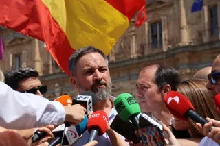 Santiago Abascal visita Salamanca para apoyar a los candidatos al Congreso y Senado