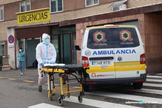 La ocupación COVID-19 de la UCI de Salamanca sufre un ligero repunte hasta el 21,62%