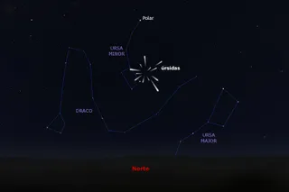 El 'radiante' de las úrsidas | Observatorio Astronómico Nacional